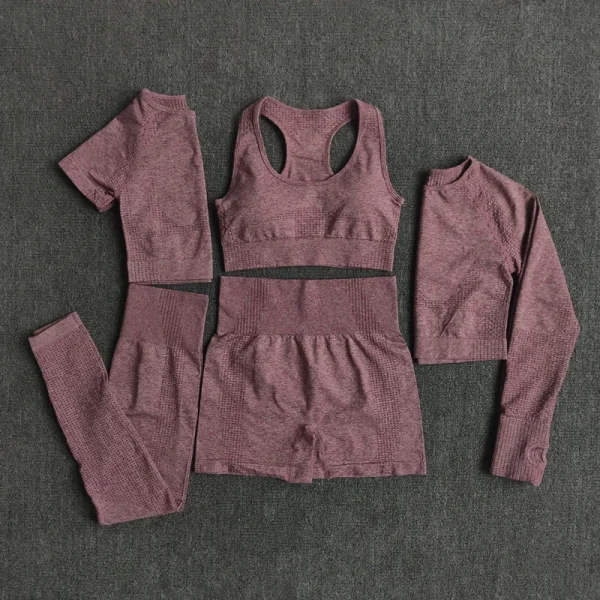 Empower Your Practice: Women Seamless Yoga Set for Comfort and Style